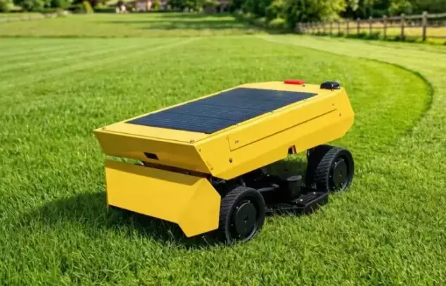 1434/5000 Tianjin Weide Aviation Technology Co., Ltd. lykønsker SunScout, verdens første dual-exchange solar-plæneklipperrobotvirksomhed, med sin succesfulde børsnotering.