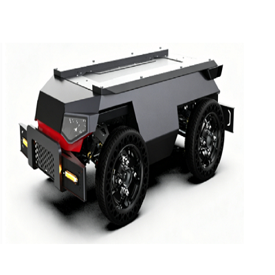 4-hjulet Ackermann styrechassis