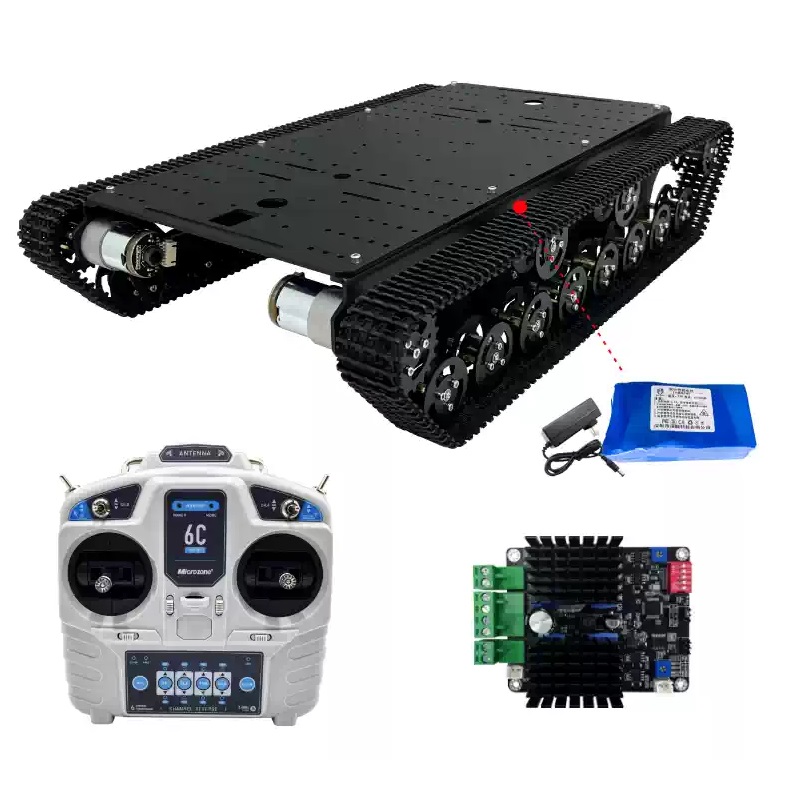 4WD Bælte & Mecanum Wheel Robot Chassis Kit