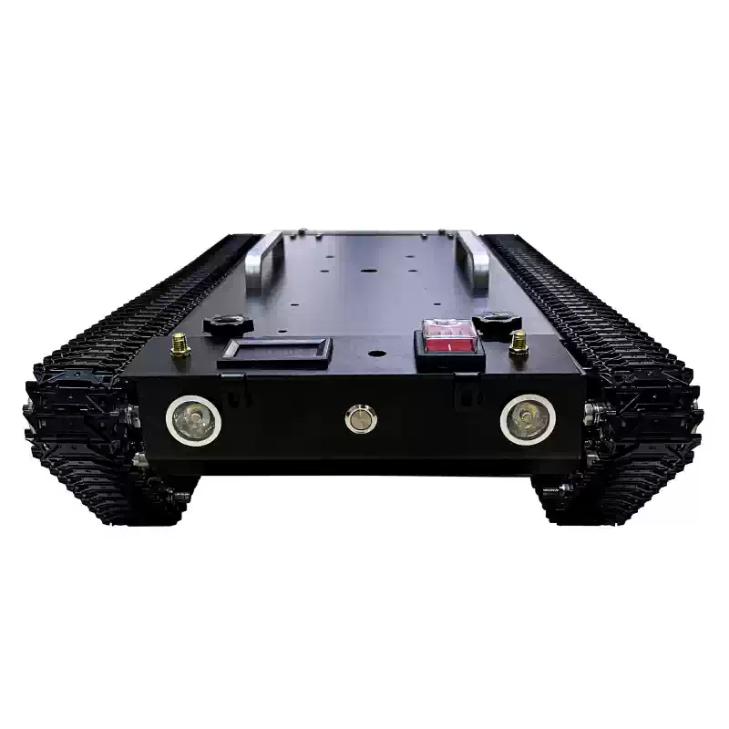 All-metal bælte tank chassis off-road robot