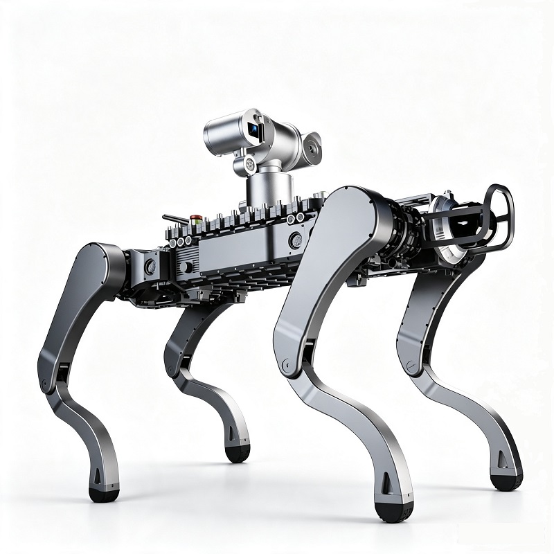 Eksplosionssikker inspektion Quadruped Robot Dog