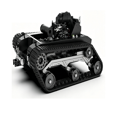 Hydraulisk bælteundervognsrobotchassis