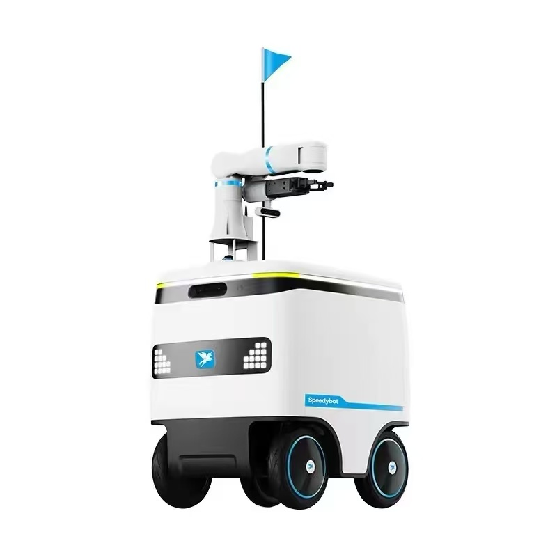 Indendørs og udendørs leveringsrobot
