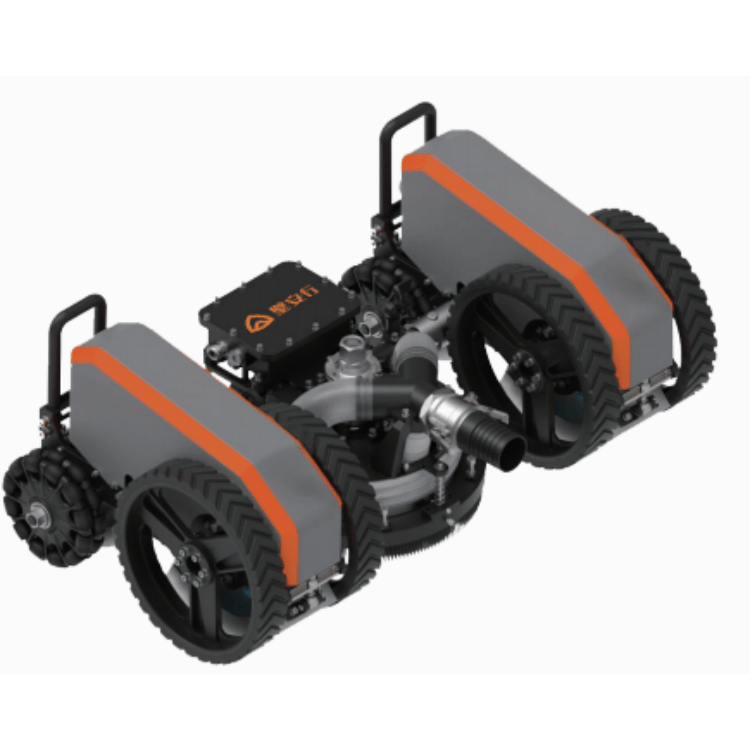 Vægrensningsrobot